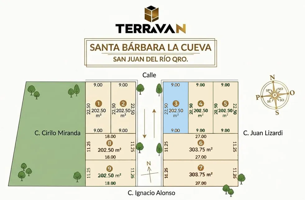 Lote en Preventa cerca de Presa Santa Bárbara, Querétaro | Lote 3